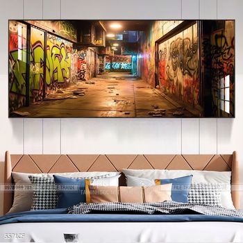 Tranh treo tường trang trí quán cà phê sang chảnh