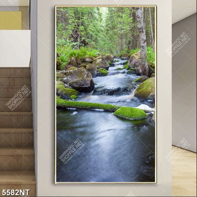 Tranh thác nước thiên nhiên 5582NT