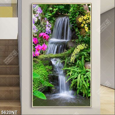 Tranh thác nước đẹp 5620NT