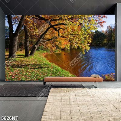 Tranh khu rừng mùa thu