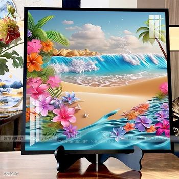 Tranh trang trí quán cafe, quán nước hiện đại