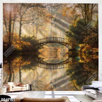 Tranh khu rừng đẹp 5647NT