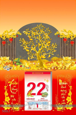 File Lịch Tết cây vàng tài lộc 2025