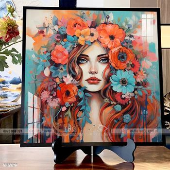 Tranh trang trí quán cafe, quán nước hiện đại