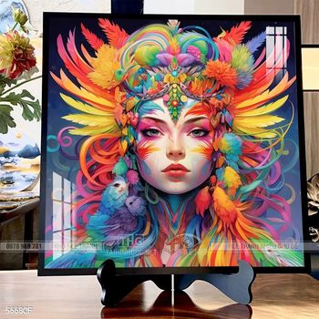 Tranh trang trí quán cafe, quán nước hiện đại