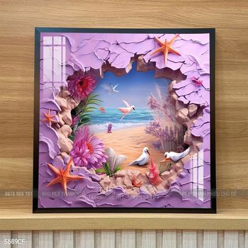 Tranh treo tường trang trí quán cà phê