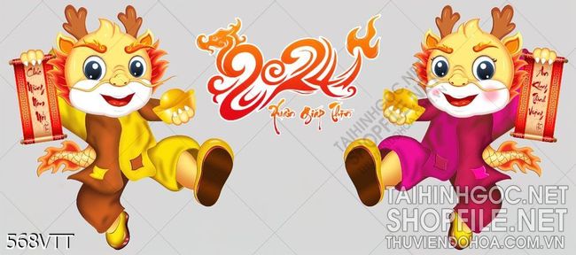 File PSD cặp rồng vàng cầm câu đối đỏ đón xuân Giáp Thìn File PSD cặp rồng vàng cầm câu đối đỏ đón xuân Giáp Thìn