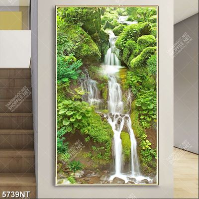Tranh thác nước thiên nhiên 5739NT