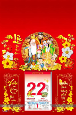 File Lịch Tết Phúc Lộc Thọ