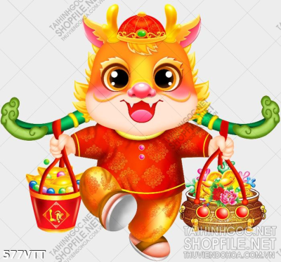 File PSD rồng vàng thần tài cho năm mới sung túc File PSD rồng vàng thần tài cho năm mới sung túc