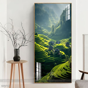 Tranh phong thủy sơn thủy hữu tình
