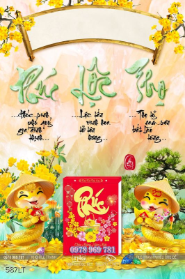 File Lịch Tết Phúc Lộc Thọ chào xuân Ất Tỵ File Lịch Tết Phúc Lộc Thọ chào xuân Ất Tỵ