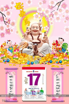 File Lịch Tết phật Di Lặc File Lịch Tết phật Di Lặc