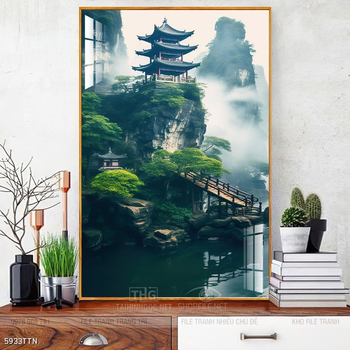 Tranh phong thủy nghệ thuật đẹp nhất