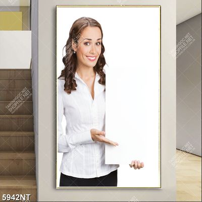 Tranh thác nước trong xanh