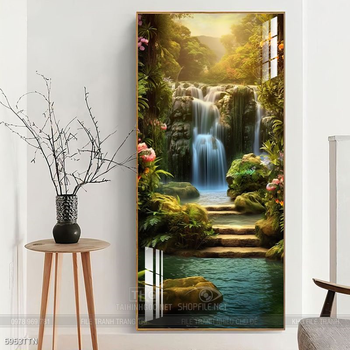 Tranh phong thủy sơn thủy hữu tình
