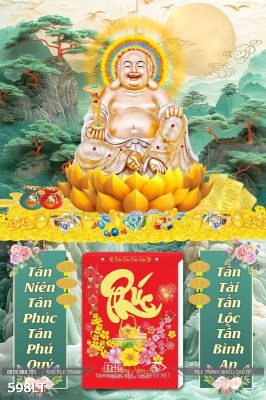 File PSD ông Di Lặc Lịch Tết 598LT File PSD ông Di Lặc Lịch Tết 598LT