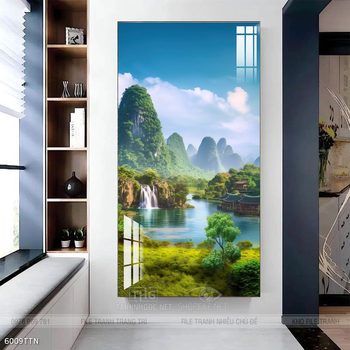 Tranh treo phòng khách theo phong thủy
