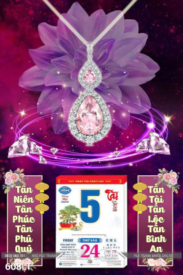 File Tranh PSD Lịch Tết 608LT File Tranh PSD Lịch Tết 608LT