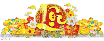 File tranh chữ Lộc đẹp nổi bật