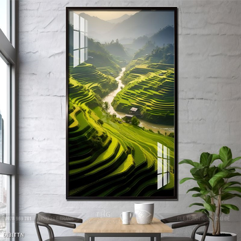 Tranh phong thủy sơn thủy hữu tình