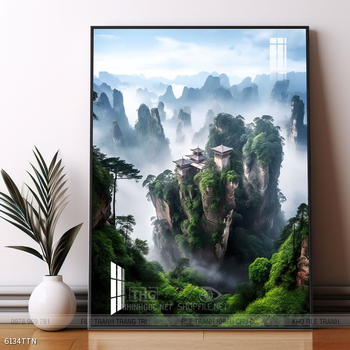 Tranh phong thủy treo trang trí phòng khách