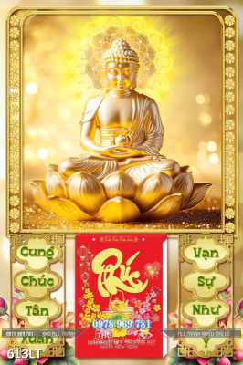 File PSD Lịch Tết Phạt Giáo 613LT File PSD Lịch Tết Phạt Giáo 613LT
