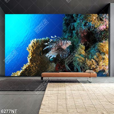 Tranh cá dưới đại dương