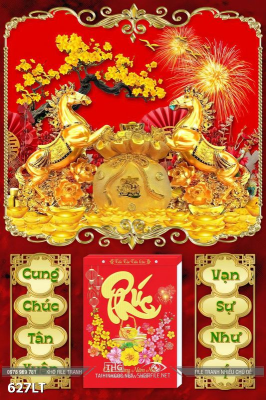 File PSD Lịch Tết con ngựa 627LT File PSD Lịch Tết con ngựa 627LT