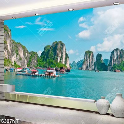 Tranh sông núi đẹp 6307NT