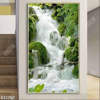Tranh thác nước đẹp 6333NT