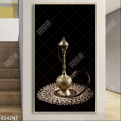 Tranh bình hút shisha
