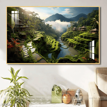 Tranh phong thủy sơn thủy đẹp