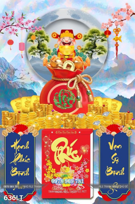 File PSD Lịch Tết túi vàng 636LT File PSD Lịch Tết túi vàng 636LT