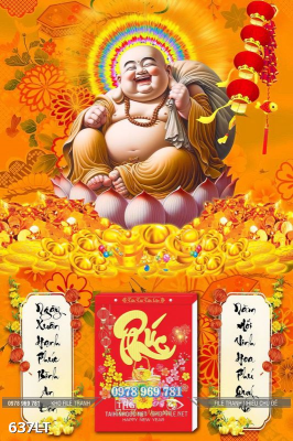 File PSD Lịch Tết di lặc 637LT File PSD Lịch Tết di lặc 637LT