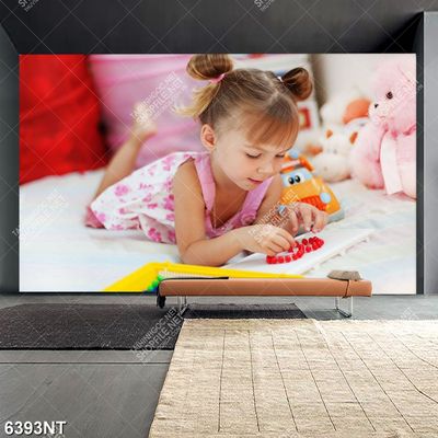 Tranh cô bé dễ thương 6393NT