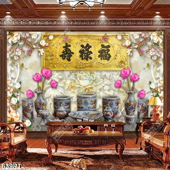 Tranh 3d bàn thờ gia tiên đẹp nhất