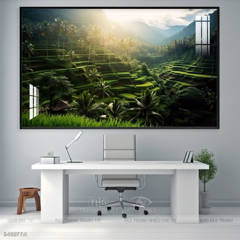 Tranh phong thủy nghệ thuật decor