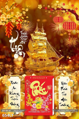 File PSD Lịch Tết hươu nai 654LT File PSD Lịch Tết hươu nai 654LT