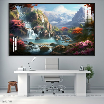 Tranh phong thủy nghệ thuật decor