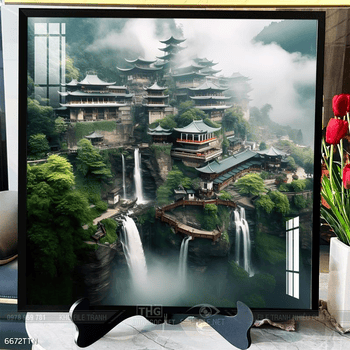 Tranh phong thủy treo trang trí phòng khách
