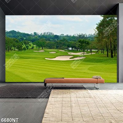 Tranh sân golf đẹp 6680NT