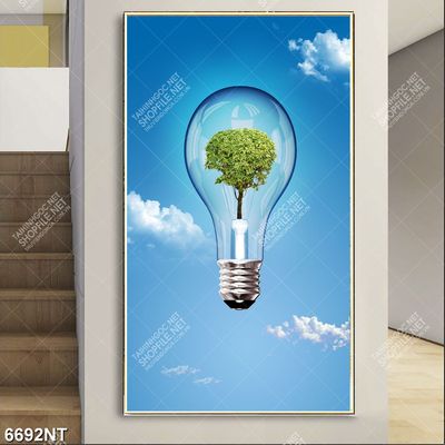Tranh năng lượng xanh 6692NT