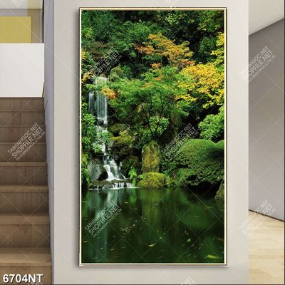 Tranh thác nước thiên nhiên 6704NT