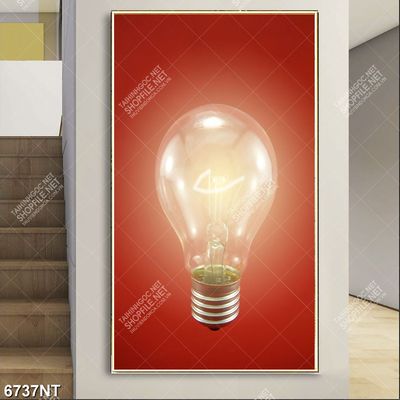 Tranh bóng đèn sợi đốt