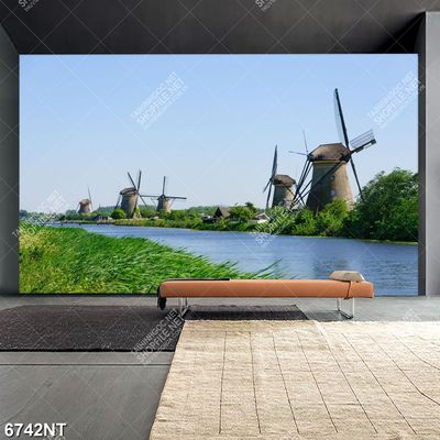 Tranh cối xay gió 6742NT