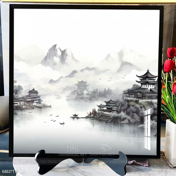 Tranh phong thủy treo trang trí phòng khách