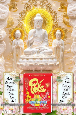 File PSD Lịch Tết phật giáo 681LT File PSD Lịch Tết phật giáo 681LT