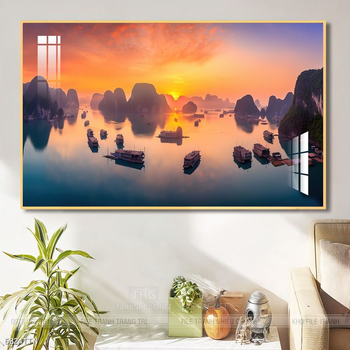 Tranh phong thủy treo trang trí phòng khách