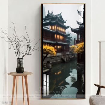 Tranh treo phòng khách theo phong thủy